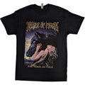 Black - Front - Cradle Of Filth Unisex Adult Dark Horses Back Print Cotton T-Shirt