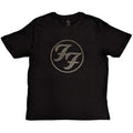 Black - Front - Foo Fighters Unisex Adult Logo Hi-Build T-Shirt