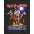 Black - Side - Iron Maiden Unisex Adult No Prayer For Christmas Back Print Cotton T-Shirt