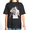 Black - Side - Freddie Mercury Unisex Adult Glow T-Shirt
