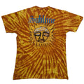 Orange - Back - Sublime Unisex Adult Sun Face Tie Dye T-Shirt