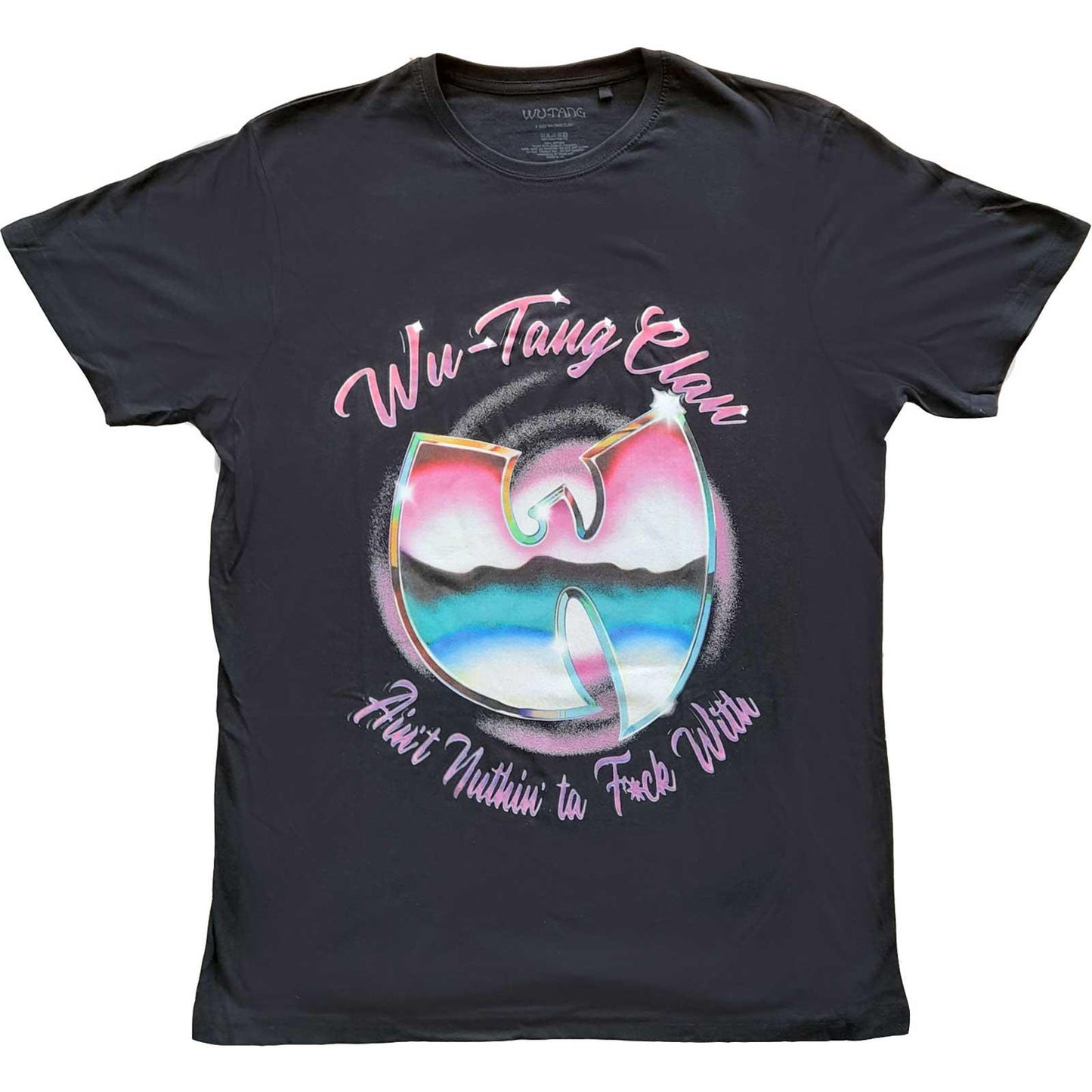 Black - Front - Wu-Tang Clan Unisex Adult Aint´t Nuthing Ta F´ Wit T-Shirt