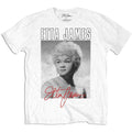 White - Front - Etta James Unisex Adult Portrait Cotton T-Shirt