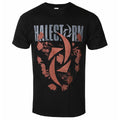 Black - Front - Halestorm Unisex Adult Bouquet Cotton T-Shirt