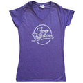 Purple - Front - Foo Fighters Unisex Adult Ex-Tour Logo T-Shirt