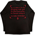 Black - Back - Cradle Of Filth Unisex Adult Existence Band Long-Sleeved T-Shirt