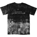 Black - Front - Joy Division Unisex Adult Love Will Tear Us Apart Tie Dye T-Shirt