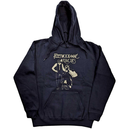 Navy Blue - Front - Fleetwood Mac Unisex Adult Rumours Hoodie