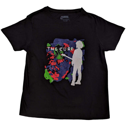 Black - Front - The Cure Womens-Ladies Boys Don´t Cry T-Shirt