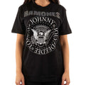 Black - Side - Ramones Unisex Adult Presidential Seal Embellished T-Shirt