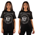 Black - Pack Shot - Ramones Unisex Adult Presidential Seal Embellished T-Shirt