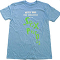 Light Blue - Front - Sex Pistols Unisex Adult Never Mind The Bollocks Drop Logo T-Shirt
