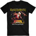 Black - Front - Iron Maiden Unisex Adult Beast Over Hammersmith Eddie & Devil Tonal T-Shirt