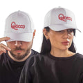 White - Back - Queen Unisex Adult Crown Logo Baseball Cap