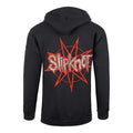 Black - Back - Slipknot Unisex Adult .5: The Gray Chapter Back Print Pullover Hoodie