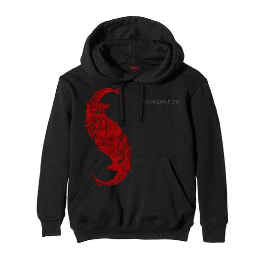 Black - Front - Slipknot Unisex Adult Goat-S Back Print Pullover Hoodie