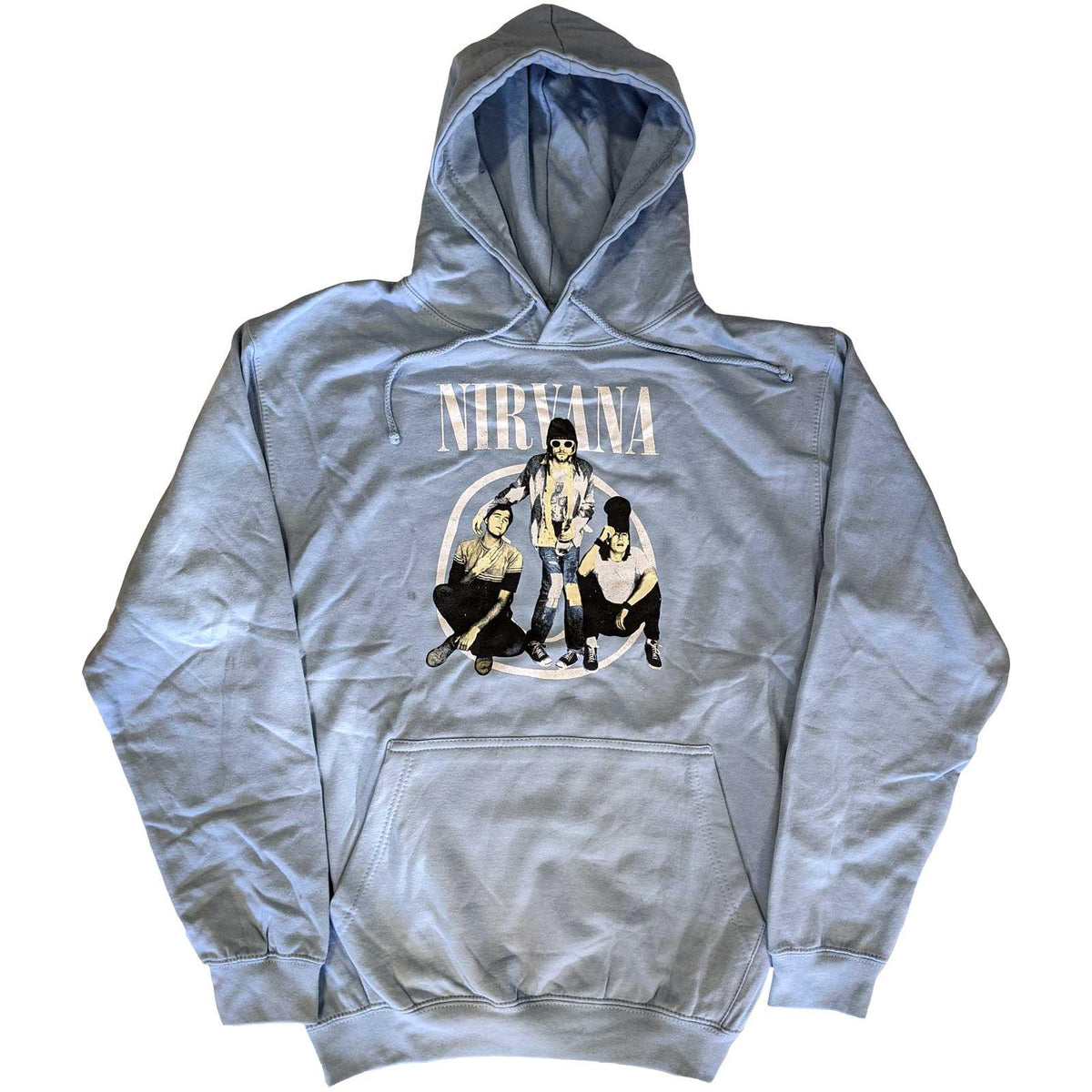 Light Blue - Front - Nirvana Unisex Adult Trapper Hat Hoodie