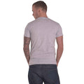 Grey - Back - Tupac Shakur Unisex Adult Rose Cotton T-Shirt