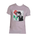 Grey - Front - Tupac Shakur Unisex Adult Rose Cotton T-Shirt