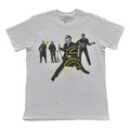 White - Front - U2 Unisex Adult Live Action T-Shirt