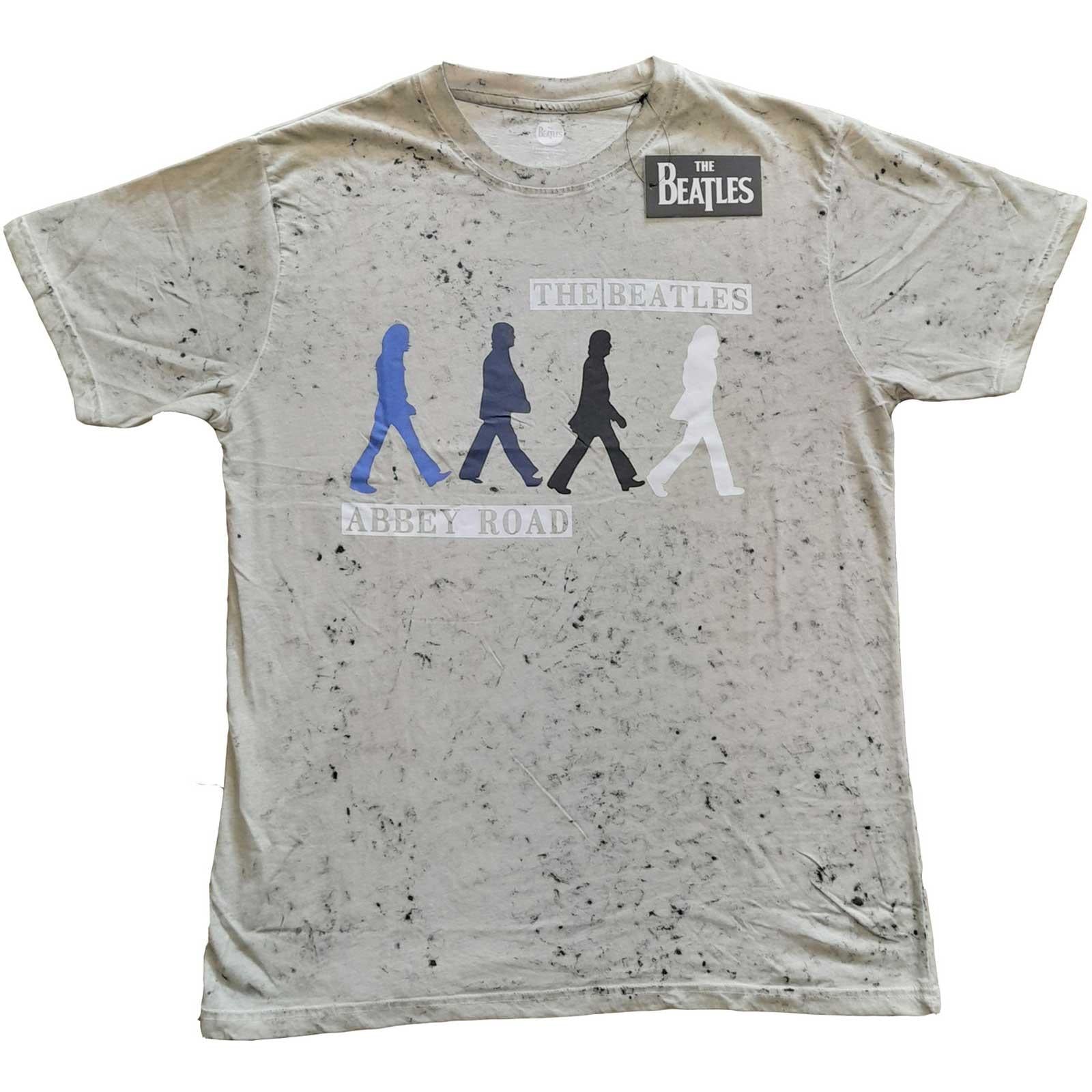 Grey - Front - The Beatles Unisex Adult Abbey Road T-Shirt