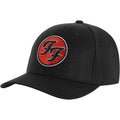 Black - Front - Foo Fighters Unisex Adult Logo Baseball Cap