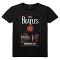 Black - Front - The Beatles Unisex Adult Our World 1967 Cotton T-Shirt