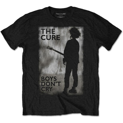 Black - Front - The Cure Unisex Adult Boys Don´t Cry T-Shirt
