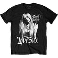 Black - Front - Avril Lavigne Unisex Adult Love Sux Cotton T-Shirt