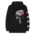 Black - Back - The Punisher Unisex Adult Stamp Pullover Hoodie