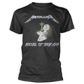 Black - Front - Metallica Unisex Adult Metal Up Your Ass T-Shirt