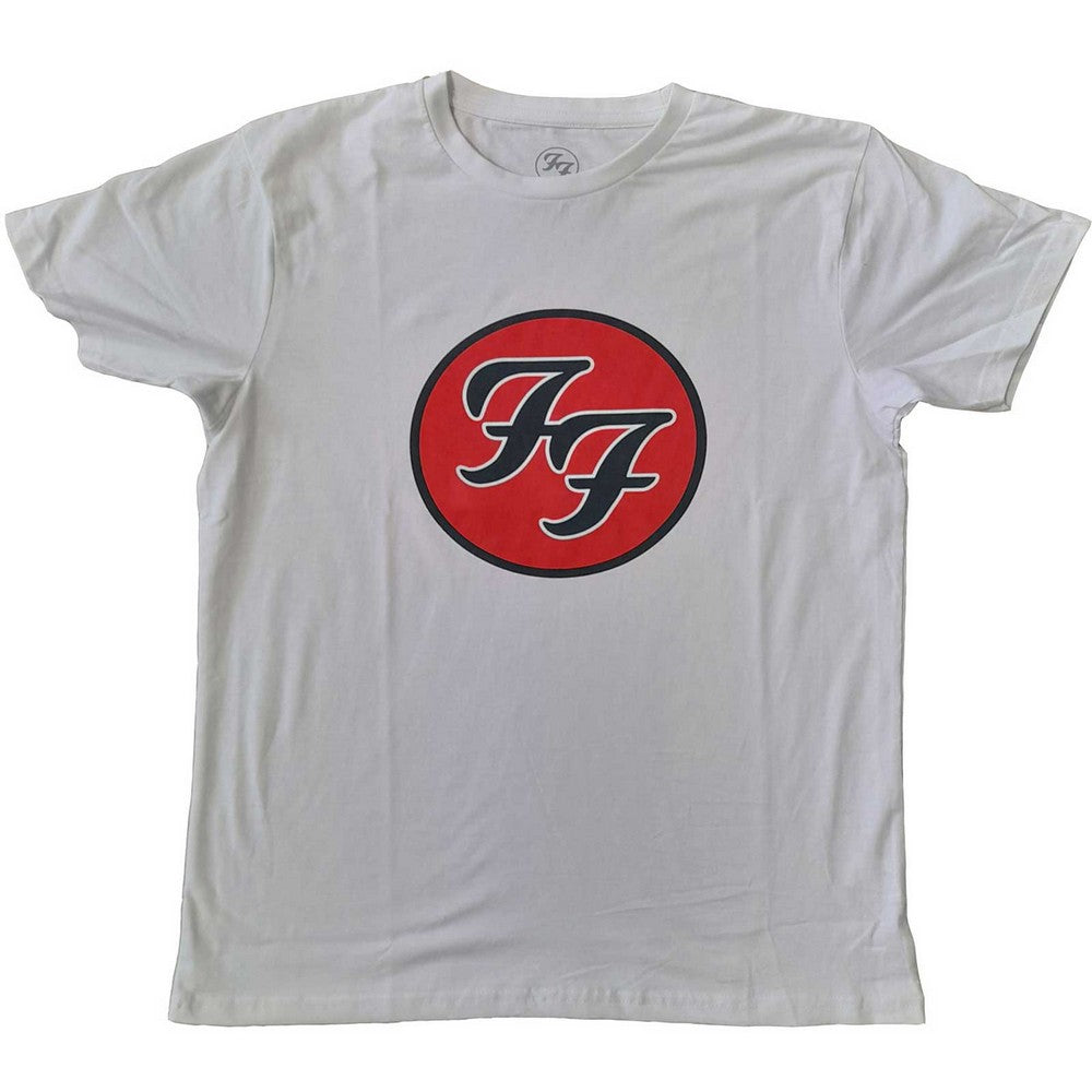 White - Front - Foo Fighters Unisex Adult Logo T-Shirt