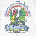 White - Side - The Rolling Stones Unisex Adult 81 Tour Dragon Cotton T-Shirt