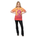 Orange - Lifestyle - The Doors Unisex Adult Light My Fire Tie Dye T-Shirt