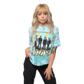 Light Blue - Side - The Doors Unisex Adult Waiting For The Sun Tie Dye T-Shirt