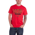 Red - Front - The Beatles Unisex Adult Sgt Pepper Stacked Embellished T-Shirt
