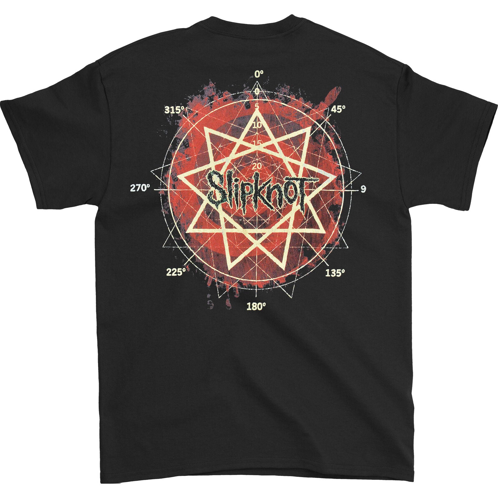 Black - Back - Slipknot Unisex Adult Come Play Dying Back Print T-Shirt