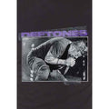 Black - Side - Deftones Unisex Adult Chino Live Photo Cotton T-Shirt