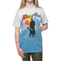 Blue - Front - Johnny Cash Unisex Adult Walking Guitar Dip Dye T-Shirt