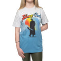Blue - Front - Johnny Cash Unisex Adult Walking Guitar Dip Dye T-Shirt
