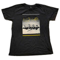 Black - Front - U2 Womens-Ladies I+E Tour Bed Photo Back Print Cotton T-Shirt