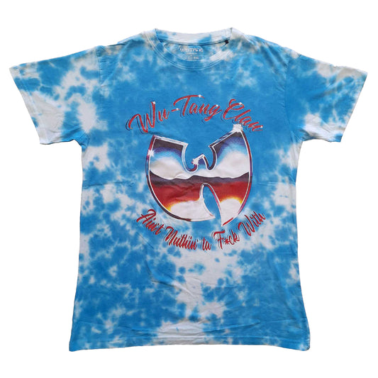 Blue - Front - Wu-Tang Clan Unisex Adult ANTFW T-Shirt