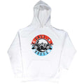 White - Front - Guns N Roses Unisex Adult Motorcross Logo Hoodie