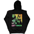 Black - Back - The Beatles Unisex Adult 3 Savile Row Hoodie