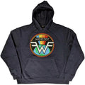 Navy Blue - Front - Weezer Unisex Adult Symbol Logo Hoodie