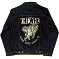 Blue Denim - Back - The Who Unisex Adult Long Live Rock Denim Jacket