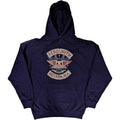 Navy Blue - Front - Aerosmith Unisex Adult Boston Pride Hoodie