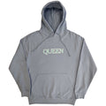 Light Blue - Front - Queen Unisex Adult Radio Ga Ga Pullover Hoodie