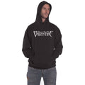 Black - Front - Bullet For My Valentine Unisex Adult Raven Logo Pullover Hoodie