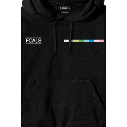 Black - Side - Foals Unisex Adult Life Is Yours Text Hoodie